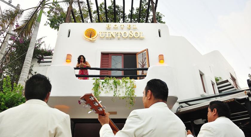 Hotel Boutique Quinto Sol Playa del Carmen Buitenkant foto
